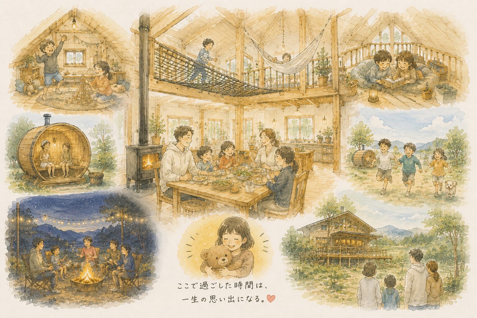 子供たちの記憶に残る場所をつくれる